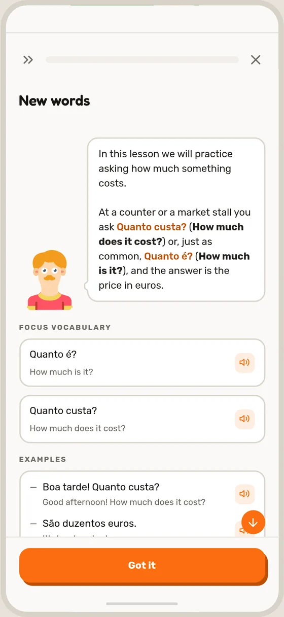 Read it: new words on a card