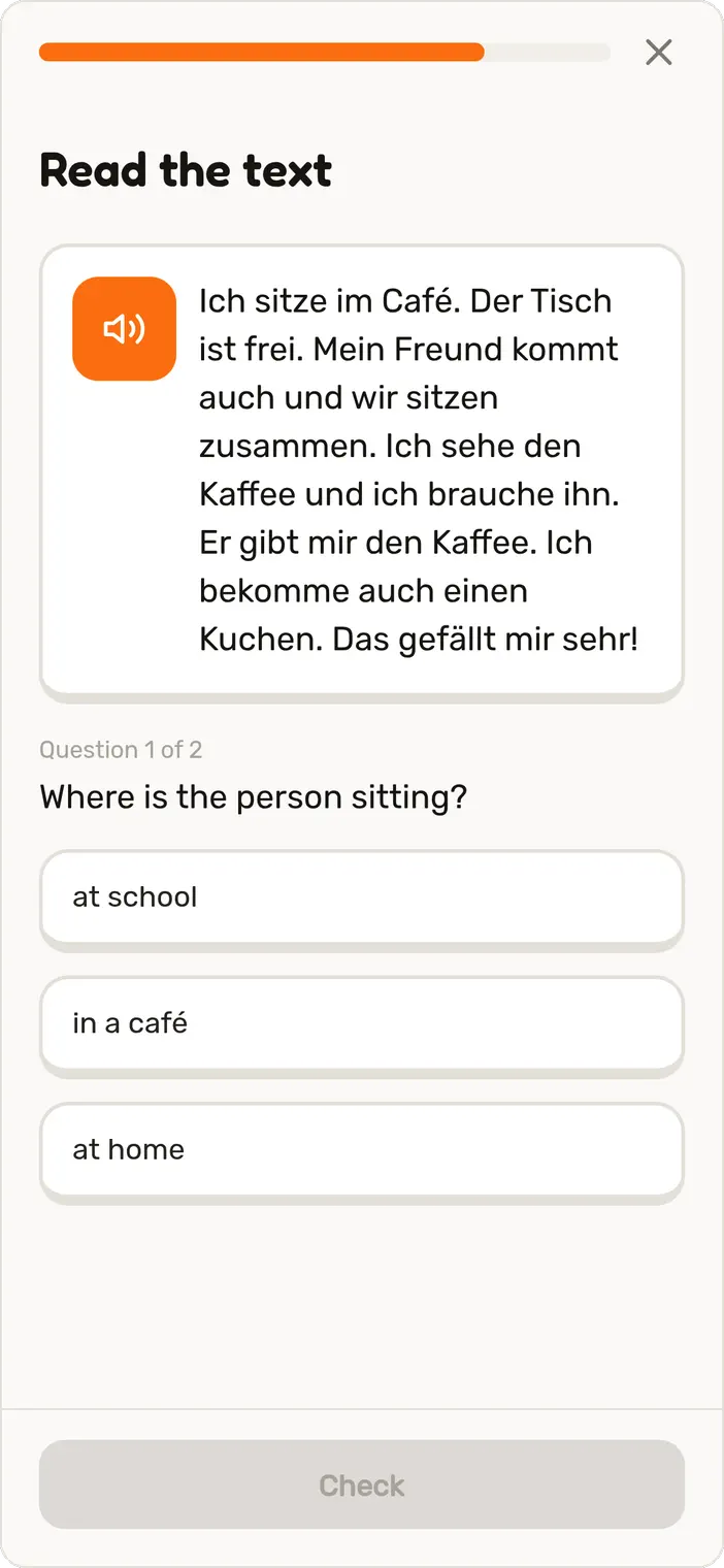 Bring it back in a Speeku German lesson